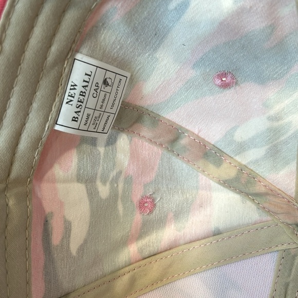 Cotton Denim Ladies Camouflage Cap NEW - Picture 4 of 8